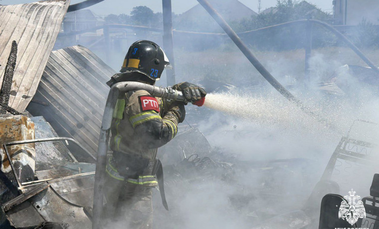 В Чеченской Республике за сутки ликвидировано 4 пожара