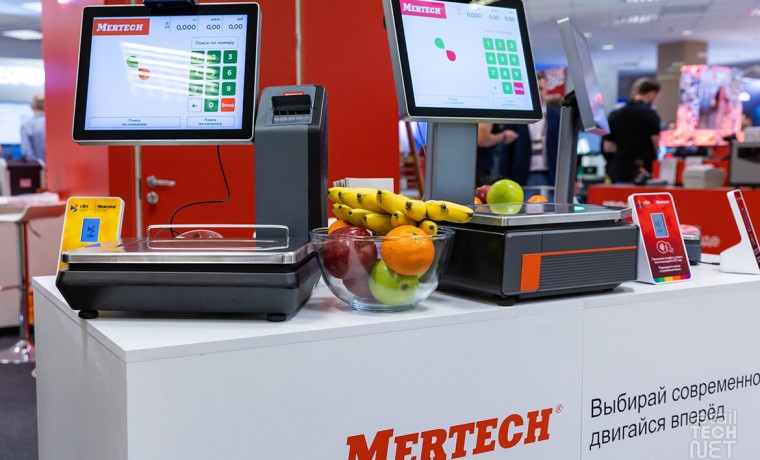 Компания Mertech создала весы для супермаркетов, распознающие продукты