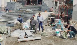 Сотрудники Минфина ЧР приняли участие в субботнике на территории нового Правительственного комплекса