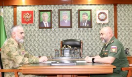 Шарип Делимханов провел рабочую встречу с военным прокурором гарнизона
