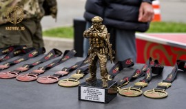 В РУСе им. В. В. Путина прошли открытые соревнование по тактической стрельбе| грозный, чгтрк