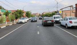 В ЧР в рамках нацпроекта отремонтирован участок автодороги, проходящий через город Урус-Мартан