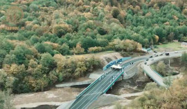 В ЧР после капремонта открыли мост на 60-м километре автодороги «Грозный - Ведено – гр. Дагестана»