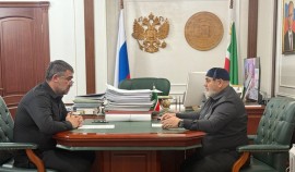 В Минстрое Чеченской Республики обсудили развитие строительной отрасли Шаройского района