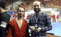 Сотрудник телеканала "Грозный" завоевал серебряную медаль на Чемпионате СКФО среди мужчин по самбо