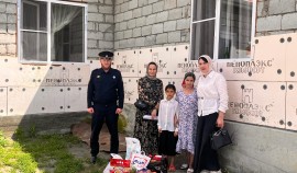 В Грозненском районе провели профилактический рейд по поддержке семей с детьми| грозный, чгтрк