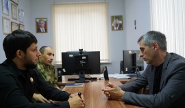 Росгвардия и Центр управления регионом ЧР обсудили вопросы информационного взаимодействия| грозный, чгтрк