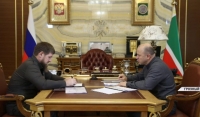 Рамзан Кадыров провел рабочую встречу с Галасом Таймасхановым
