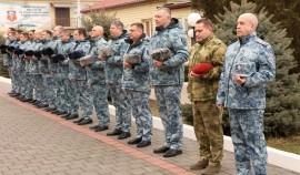 Врио командующего ОГВ(с) принял участие в памятном мероприятии в День защитника Отечества