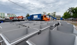 В Грозном заменят 500 мусорных контейнеров на территории МКД