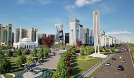 Проект въездной стелы района имени В.В. Путина в Грозном победил во Всероссийском конкурсе