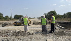 Общественники Чеченской Республики проинспектировали ход работ на а/д Шали – Аргунский мост