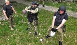 На Северном Кавказе спецназ Росгвардии соревновался в тактике и специальной подготовке