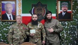 Старший лейтенант Мурад Чабаев награждён медалью «За отвагу» за проявленное мужество на СВО