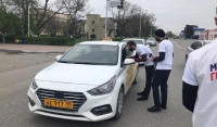 В Грозном проверили такси на предмет соблюдения мер предосторожности в условиях пандемии 
