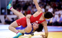Известные спортсмены готовятся к участию в 54-м чемпионате России по греко-римской борьбе в Грозном 