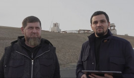 Рамзан Кадыров оценил темпы строительства второй линии района имени Владимира Путина