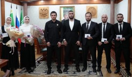 Хас-магомед Кадыров вручил федеральные награды победителям всероссийского конкурса