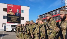 Рамзан Кадыров посетил Российский университет спецназа в Гудермесе