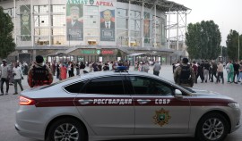 В Грозном при участии Росгвардии обеспечен правопорядок на футбольном матче РПЛ «Ахмат» - «Оренбург»