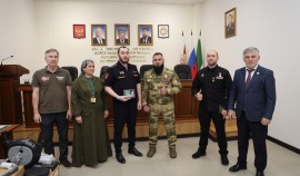 В Управлении Росгвардии по ЧР состоялось мероприятие ко Дню ветеранов боевых действий