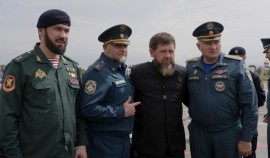 Глава МЧС России Александр Куренков посетил Чеченскую Республику с рабочим визитом