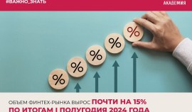 Эксперт СКИ РАНХиГС: Объем финтех-рынка вырос почти на 15%