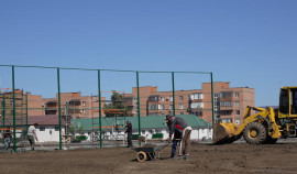В Грозном близится к завершению строительство парка по ул. Римского-Корсакова