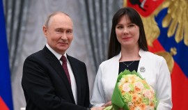 Владимир Путин вручил премии Президента в области науки и инноваций