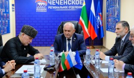 Ветераны СВО, участвующие в предварительном голосовании, встретились с руководством «Единой России»| грозный, чгтрк