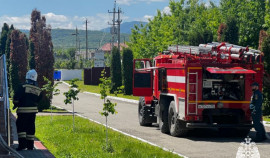 За прошедшие сутки в Чеченской Республике произошло 4 пожара