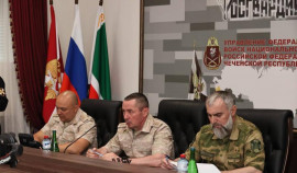 Командующий Северо-Кавказским округом Росгвардии посетил ЧР с рабочим визитом