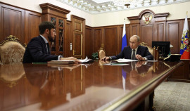 Владимир Путин провел встречу с помощником по экологии Абубакаром Эдельгериевым