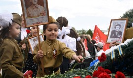 В грозненском соединении Росгвардии прошло мероприятие к 81-й годовщине Великой Победы