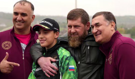 Рамзан Кадыров посетил Открытый Чемпионат ЧР по мотогонкам «Кубок Президента РФ В.В. Путина»