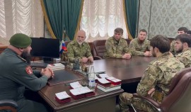 В Управлении Росгвардии по ЧР отметили победителей и призеров окружного чемпионата ведомства| грозный, чгтрк