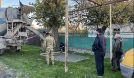 В Серноводском районе благоустраивают улицу Шерипова в рамках нацпроекта