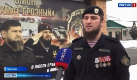 Прапорщик полиции Айдамир Маркаев о службе в ОМОН «АХМАТ-Грозный» и участии в спецоперации