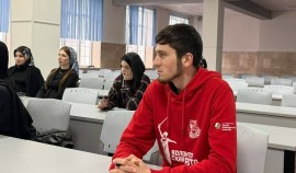 В ЧГУ прошла встреча студентов с участником СВО