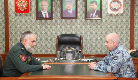 Шарип Делимханов провел рабочую встречу с заместителем начальника ГУ МВД России по СКФО