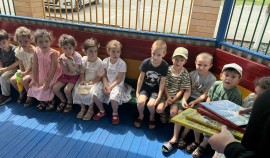 Воспитанники детского сада «Малх» познакомились с русским народным фольклором