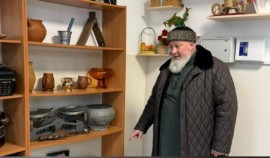 Рызван Дадаев посетил музей в с. Новотерское