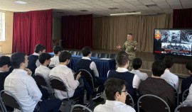 В Чеченской Республике офицер Росгвардии провел встречи с подрастающим поколением| грозный, чгтрк