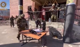 Чеченские бойцы очистили от банд весь Левобережный район Мариуполя