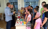 В Республиканской детской библиотеке ЧР прошла выставка поделок детей-инвалидов