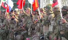 Очередная группа добровольцев спецбортом вылетела из Грозного в зону проведения СВО