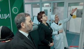 Алла Самойлова высоко оценила условия организации медицинской помощи в ЧР