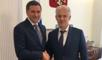 Муслим Хучиев встретился с министром природных ресурсов и экологии РФ Дмитрием Николаевичем Кобылкиным