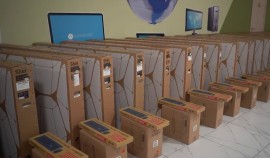 Школы Аргуна получили новое оборудование от РОФ им. А.-Х. Кадырова