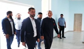 В Курчалое открылась новая школа на 720 мест